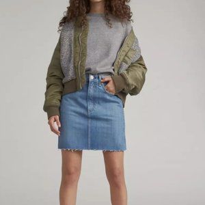 Rag & Bone MOSS SKIRT in Clean Levee